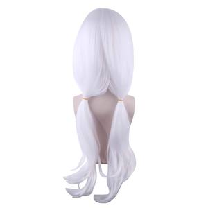 Femme Halloween Danganronpa <span class=keywords><strong>Angie</strong></span> Yonaga Longue Perruque de Costume Blanche Ondulée GAHC-011 - Product Image 6