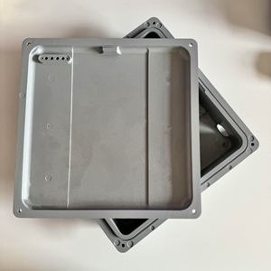 Aluminum Alloy Die Casting Automotive Housing Dz 041 Gray Sandblasted For Manufacturing - Product Image 2