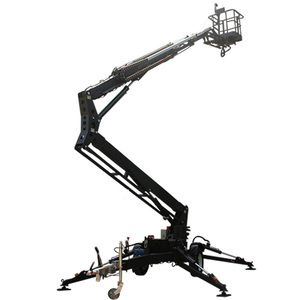 Bras d'attelage pliable pour remorque mobile, <span class=keywords><strong>feu</strong></span> arrière, <span class=keywords><strong>feu</strong></span> de freinage, plateforme élévatrice remorquable - Product Image 5