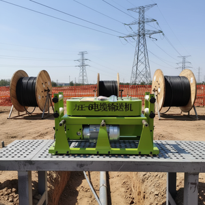 Convoyeur de câbles automatique LW500 avec une force de traction de 15KN et télécommande pour la pose de câbles souterrains - Product Image 6