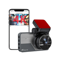 Dashcam 4K Auto Dashcam 3 Inch Dubbele WiFi G-Sensor DVR Dashcam Verborgen Camera 4K Auto Dashcam Auto Dashcam 4K Opname met ADAS