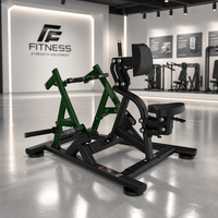 Équipement de musculation commercial : Rameur dorsal, Appareil de fitness commercial pour usage en salle de sport, Entraînement de force, Extension de jambe, Appareil d'entraînement fonctionnel