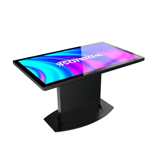 43 55 Inch Indoor LCD Touch Interactive Multi Waterproof Coffee Restaurant Smart Table Screen Kiosk