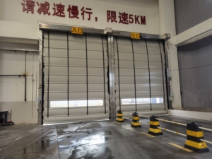 Automatic PVC Fabric High Speed Stacking Folding Rolling Factory <strong>Price</strong> Rapid <strong>Roll</strong> up Flexible <strong>Door</strong> - Product Image 4