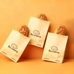 Greaseproof Paper Bag <b>Waxed</b> Greaseproof Paper Bag Para Comida Para Llevar Food Grade Oil Proof Greaseproof Sandwich Bakery - Product Image 5
