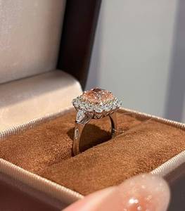 Xinfly 18k gold AU750 <b>Ring</b> 2.0ct Lab Diamond <b>Ring</b> Engagement Jewelry Fashion <b>Wedding</b> Band Custom Design - Product Image 4