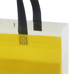 Vente en gros <span class=keywords><strong>de</strong></span> sacs Shopper Market écologiques non tissés cadeau sac fourre-tout réutilisable sacs promotionnels shopping <span class=keywords><strong>de</strong></span> taille moyenne avec logo - Product Image 3