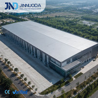 Bâtiment en acier industriel commercial durable, structure en acier préfabriquée à forte capacité de charge, entrepôt pour terminal logistique