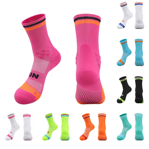 Wholesale Custom Logo Cycling <b>Socks</b> Professional Nylon Breathable Quick-Dry Unisex Sports <b>Socks</b> for <b>Running</b> Athletic Training - Product Image 1