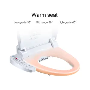 Wellblue-asiento de inodoro inteligente, asiento de inodoro eléctrico, bidé, 110V, enchufe americano