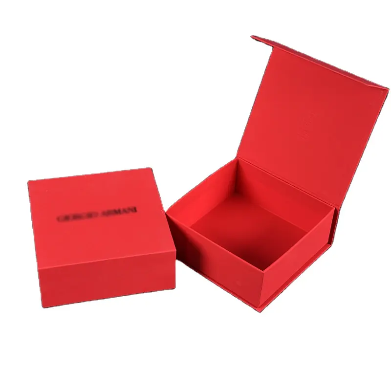Coffret cadeau à la mode en forme de livre, boîte pour développement du rouge à lèvres, emballage cosmétique, coque en Carton, Logo
