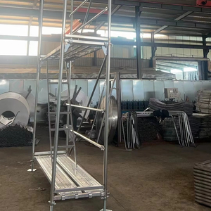 Échafaudage mobile à cadre européen, haute résistance, acier Q235 résistant à la corrosion, marque DAZHI, garantie 3 ans, prix abordable et populaire - Product Image 4