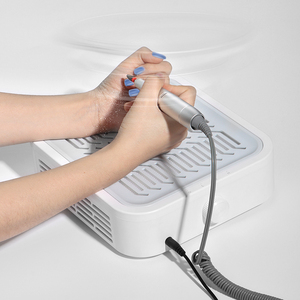 Ventes directes d'usine collecteur de poussière d'ongles filtre 120W Turbine ventilateur sans brosse Super forte aspiration collecteur de poussière d'ongles fort - Product Image 1