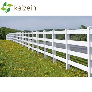 Vendita all'ingrosso tutto bianco pvc recinzione-Stile europeo PVC di Sicurezza Cavallo Recinzione