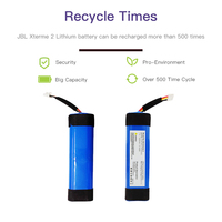 Baterai Speaker nirkabel untuk jbl xtreme xtreme 2 2INR19662 SUNINTE103 baterai polimer Lithium