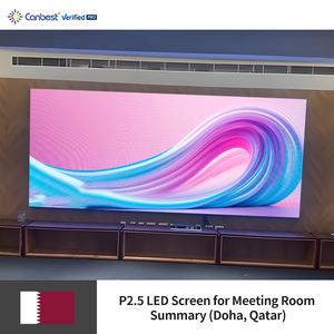 شاشة عرض داخلية canpest Fiw P2.5 من 3840X2400Mm 12.59X7.87Ft لغرفة الاجتماعات في قطر - Product Image 5
