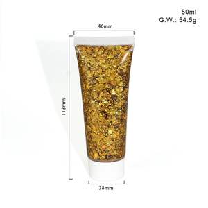 Creme Corporal Holográfico Vegano à Prova d'Água com Logo Privado GP, Glitter Chunky Cosmético para Rosto e Cabelo - Product Image 6