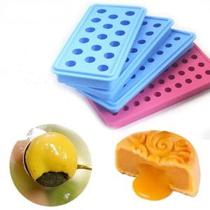 Silicone Mini Boule De Glace <span class=keywords><strong>Yaourt</strong></span> Aubépine Mooncake Remplissage Cerise Foie Gras Moule-Gâteau Outils - Product Image 6