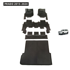 Alfombrillas Ecológicas y Duraderas para Automóvil, Alfombrillas para Piso de Automóvil al por Mayor de Fábrica, Accesorios Interiores para <span class=keywords><strong>PRADO</strong></span> 2015-2024 - Product Image 1