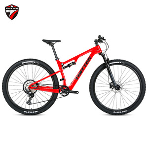 Bicicleta de Montaña MTB de Suspensión Completa de Carbono de 13.5 kg, SRAM SX de 12 Velocidades, Horquilla de Aire <span class=keywords><strong>ROCKSHOX</strong></span>, Sistema de Suspensión Remota, Frenos de Disco Hidráulicos Boost - Product Image 3