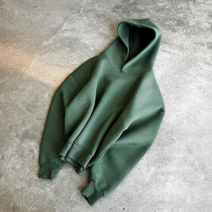 DCY 2025 Trendprodukt Pullover Baumwolle Custom <span class=keywords><strong>Hoodies</strong></span>, Dicke <span class=keywords><strong>Hoodies</strong></span> Einfarbig Hohe Qualität, Oversized Blanko Hoodie - Product Image 3