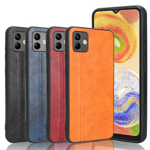 Motif en cuir de vachette léger étui de protection en cuir PU couverture arrière de téléphone portable pour <span class=keywords><strong>coque</strong></span> <span class=keywords><strong>Samsung</strong></span> <span class=keywords><strong>Galaxy</strong></span> A04 4G - Product Image 2