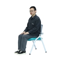 Chaise pliante pour salle de réunion et de formation, chaise d'étude pour étudiants, chaise pliante pour salle de classe et école