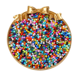 <span class=keywords><strong>Perles</strong></span> de verre rondes à grand trou (1mm, 2mm, 3mm, 4mm) pour micro-tissage, empilables, pour bijoux minimalistes quotidiens et DIY - Product Image 2