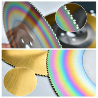 Outils de coupe M42 HSS, lames de scie circulaires en acier solide à grande vitesse, lames de scie à disque pour la coupe du métal et de l'acier inoxydable