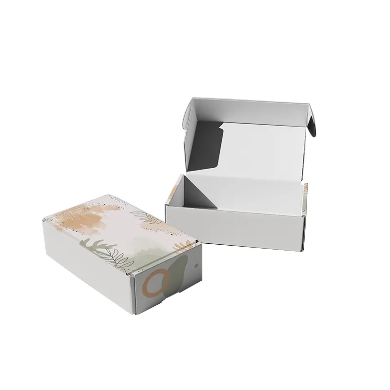 Farklı boyutlarda kartonları özel marka kutu ayakkabı kağit kutu