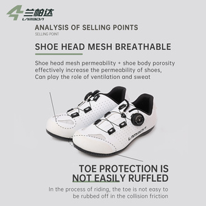 Chaussures De cyclisme d'hiver approuvées par la gymnastique Flint Cool clignotant vélo Skate <span class=keywords><strong>large</strong></span> Zapatillas De Bicicleta pour Triathlon respirant - Product Image 6