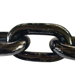 Cadena de Ancla Maxplus U2 U3 Pintada en Negro CM370/CM490/CM690, Cadena de Ancla Soldada con Eslabones de Zinc, Cadena de Ancla de Tamaño Estándar - Product Image 2
