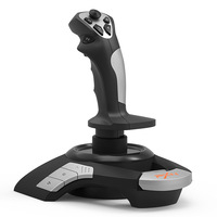 Suministro Directo de Fábrica PXN-F16, Joystick de Vuelo USB Certificado para Juegos de Deportes Aéreos y Simulación de Vuelo Transfronterizo