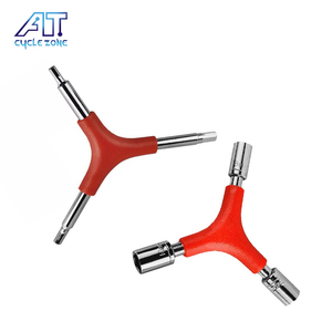 VTT VTT Accessoires De Vélo 3 Voies Extérieur-<span class=keywords><strong>Clé</strong></span> Hexagonale en forme de Y à Douille 8/9/10MM Outils De Réparation De Bicyclette - Product Image 1