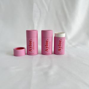Empaque de Tubo de Papel para Bálsamo Labial y Lápiz Labial Cosmético, Personalizable, Hecho a Mano, Ecológico, Degradable, Libre de Plástico, con Impresión Evanescente - Product Image 3