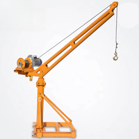 Grue de levage de décoration de bâtiment de toit de petit palan électrique de ménage grue à télécommande sans fil