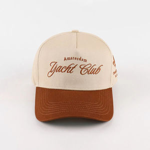 Elegantes Gorras Trucker OEM Impermeables de 5 Paneles, Gorras Deportivas para Exteriores, Gorras de Papá con Visera Curva y Bordado Plano, Gorra de Béisbol - Product Image 2