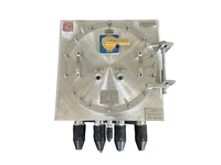 Boîtier de commande anti-explosion robuste LD en acier inoxydable SS316L 6mm IP66 Ex Db IIC T6 Gb, modèle de panneau de distribution d'énergie pour l'industrie
