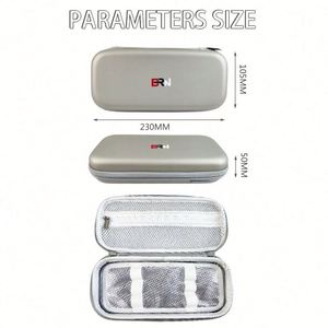 Sac isotherme médical professionnel personnalisé en EVA, étui de transport portable en cuir imperméable avec fermeture éclair pour insuline - Product Image 6
