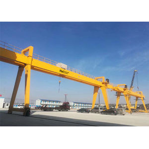 رافعة جسرية مزدوجة العارضة احترافية بحمولة 20 طن مثبتة على السكك الحديدية، الأكثر رواجًا - Product Image 1