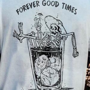 T-shirt surdimensionné en coton 100% de qualité supérieure pour homme avec logo personnalisé, été, luxe, chemises graphiques 3D - Product Image 4