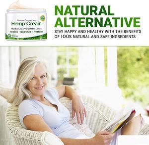 Crema OEM con extracto de hierbas de aceite de semilla de cáñamo, crema para aliviar el dolor con cúrcuma, crema MSM para aliviar la espalda y los músculos, empaquetada en botella - Product Image 4