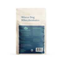 Emballage de graines pour oiseaux en vrac 2kg/5kg, sac à fond plat imprimé sur mesure avec fermeture éclair refermable