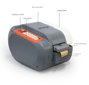 Dispensador de Cinta Adhesiva Automático Activado por Agua, Máquina para Sellar Cajas de Cartón, Ancho de Cinta de 25-80 mm, Embalaje de Papel Kraft Húmedo Engomado - Product Image 5