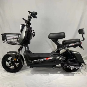 Bicicleta Eléctrica Económica de 2 Ruedas, Nueva, 350w 500w 48v, con Pedales, Scooter Eléctrico, Bicicleta Eléctrica - Product Image 2