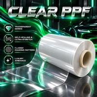 Film de protection de peinture (PPF) en TPU 6,5/7,5/8,5 mil, anti-rayures, auto-réparant, brillant, anti-jaunissement, pour carrosserie automobile