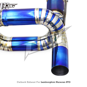 Échappement arrière d'origine pour Lamborghini <span class=keywords><strong>Huracan</strong></span> <span class=keywords><strong>STO</strong></span>/EVO Spyder/Technica 5.2L 2019-2020 en alliage de titane - Product Image 5