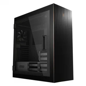 MSI MPG SEKIRA 500G carcasa de torre completa con ARGB para computadora de escritorio de juegos compatible con caja de factor de/ATX/mATX / Mini-ITX