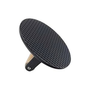 Prensa de parrilla de bistec de hierro fundido presazonado con mango de madera <span class=keywords><strong>para</strong></span> <span class=keywords><strong>hamburguesas</strong></span> sabrosas - Product Image 2