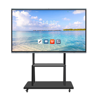Panel Interactivo 4K, Pizarra Inteligente, Pantalla Táctil Electrónica, Pizarra Blanca de 55, 65, 75, 86 y 98 Pulgadas